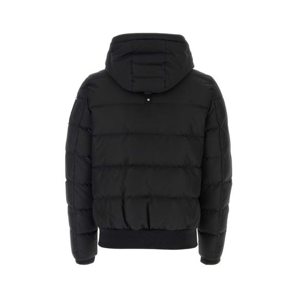MOOSE KNUCKLES Black Polyester Down Jacket - Picture 2 of 2